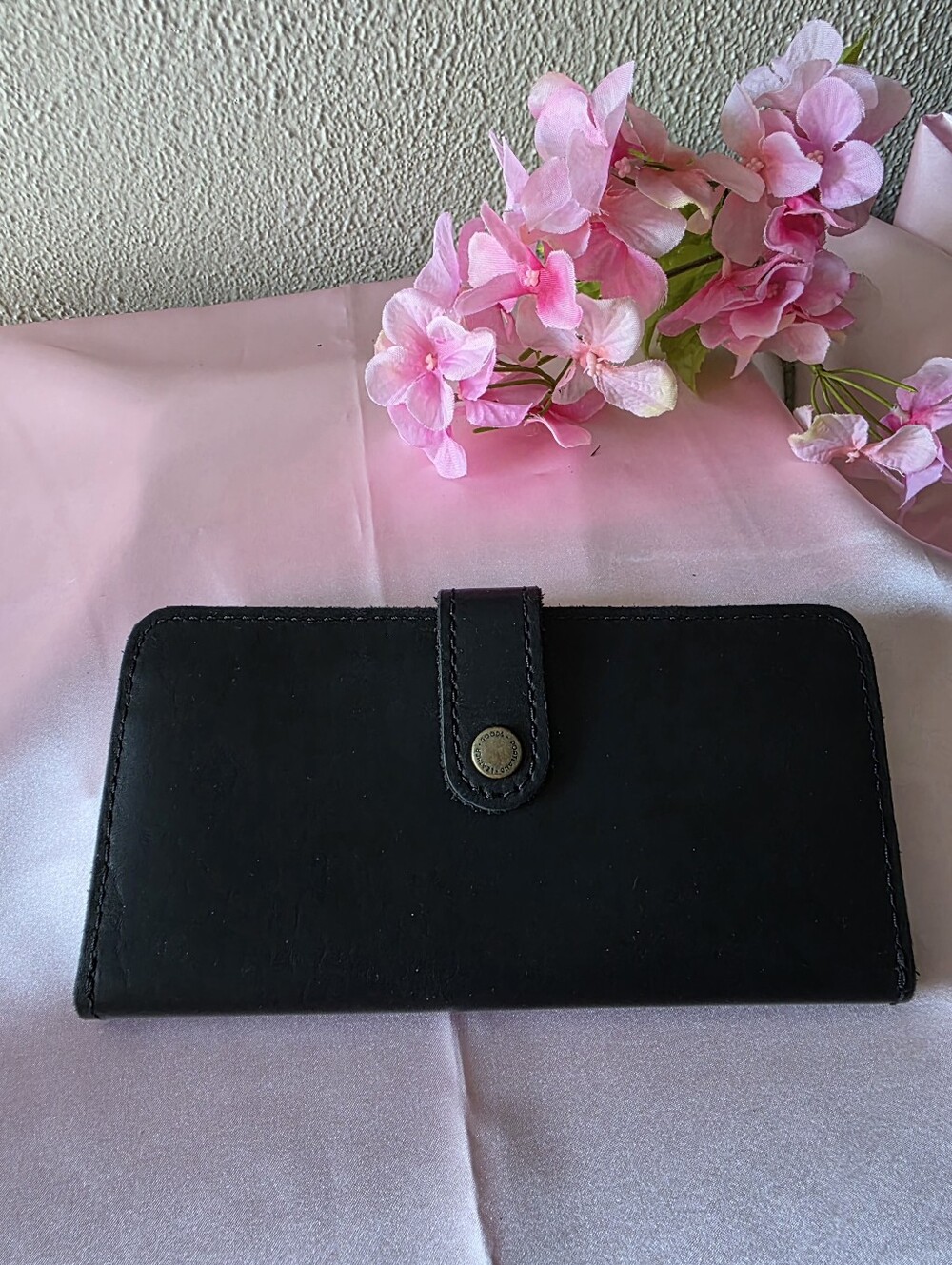 Portland  Leather Smooth Black Bifold Wallet